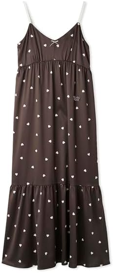 Valentine】ハート柄サテンカップインワンピース ジェラート ピケ25年